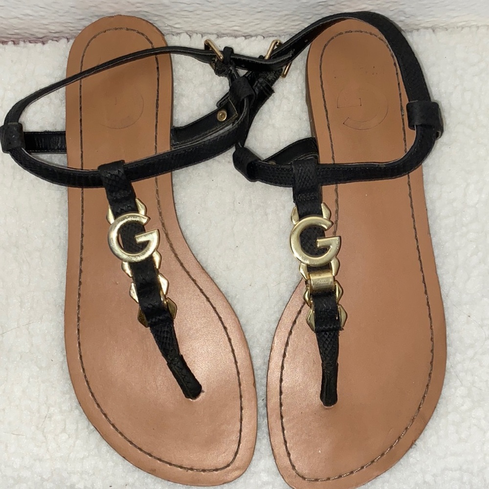 GUESS BLACK SANDALS